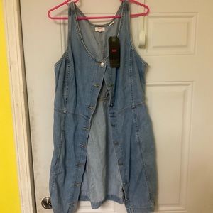 Levi’s Denim Button Front Dress